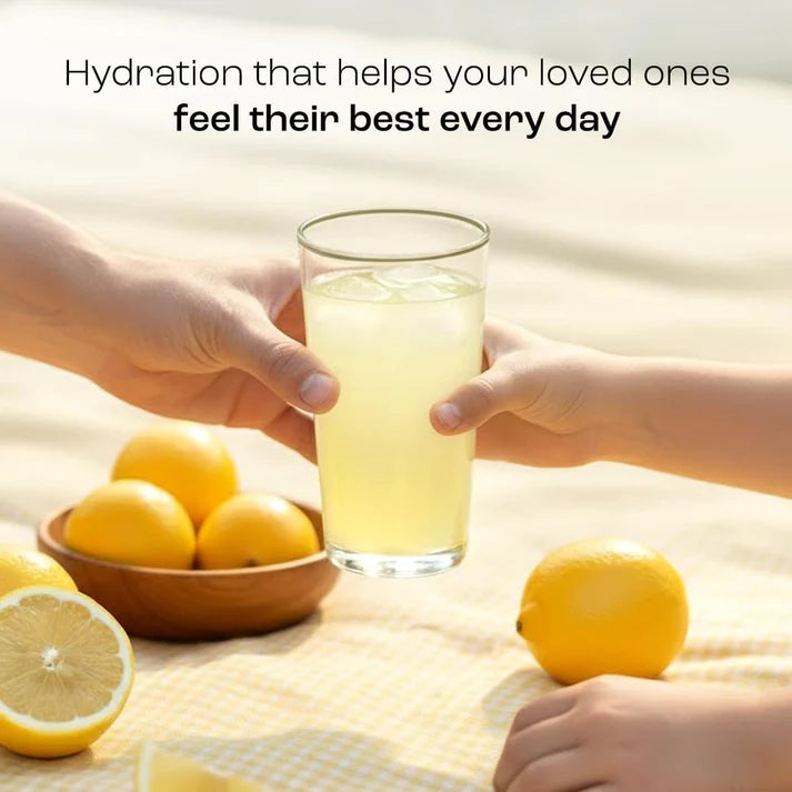 Multivitamin Electrolytes Powder No Sugar - Refreshing Lemonade Electrolyte