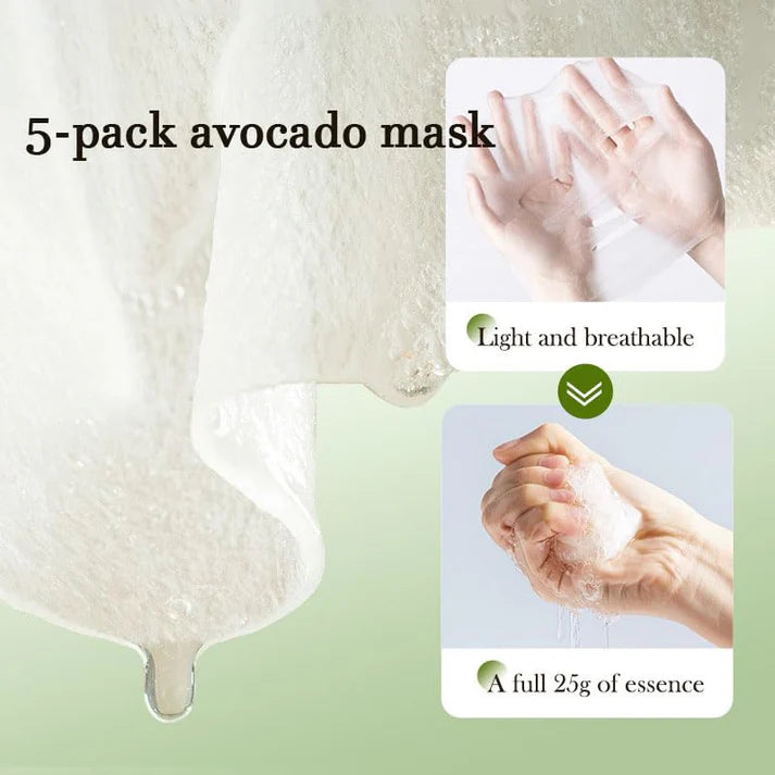 Avocado Skin Care Set, 11-In-1 Skincare Gift Set For Women Men