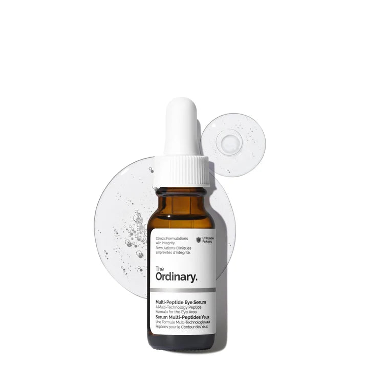 The Ordinary Multi-Peptide Eye Serum, Anti-Aging Formula for Crow’s Feet, Dark Circles