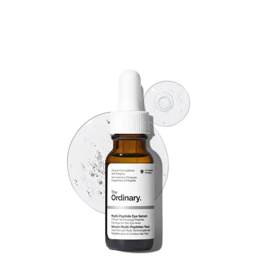 The Ordinary Multi-Peptide Eye Serum, Anti-Aging Formula for Crow’s Feet, Dark Circles