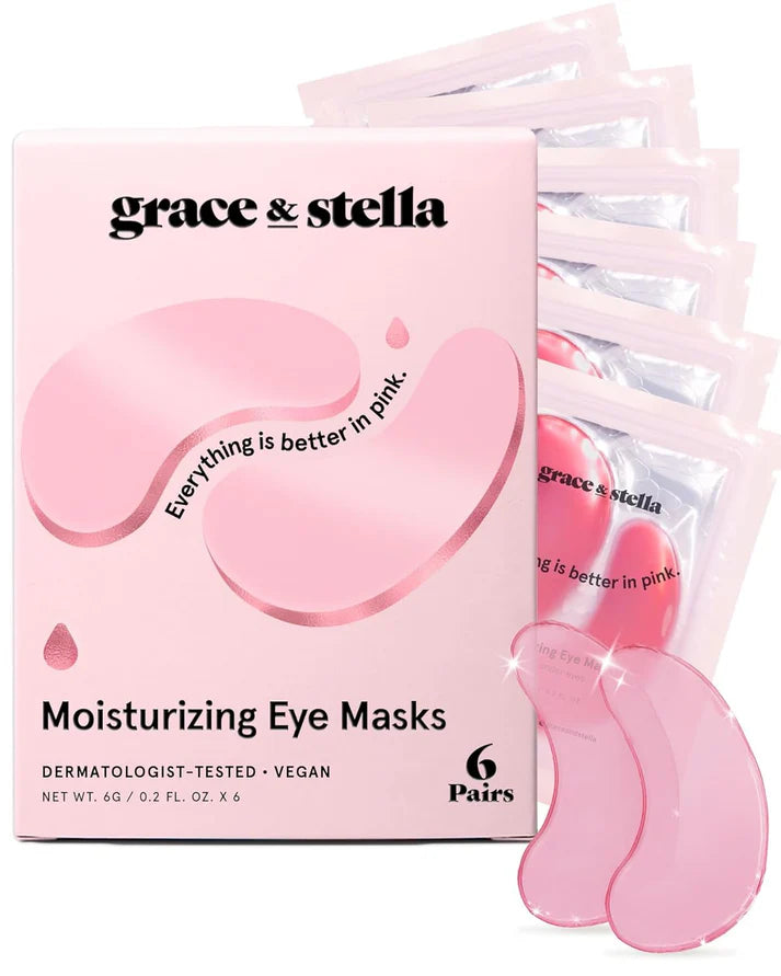 Grace & stella Award Winning Under Eye Mask - Reduce Dark Circles, Puffy Eyes