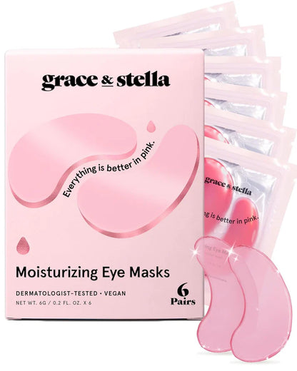 Grace & stella Award Winning Under Eye Mask - Reduce Dark Circles, Puffy Eyes