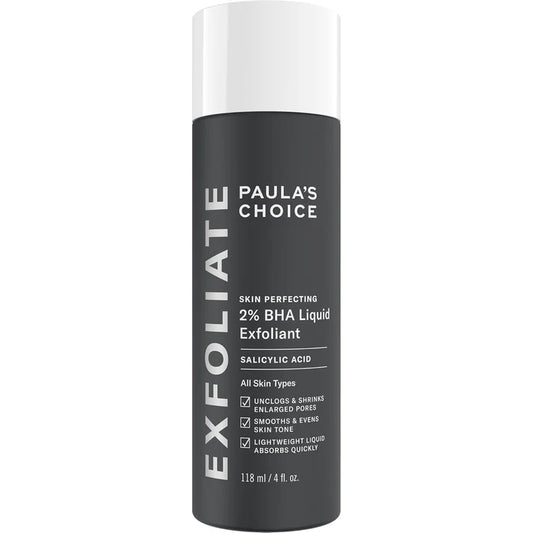 Paula's Choice SKIN PERFECTING 2% BHA Liquid Exfoliant with Salicylic Acid, Suitable for Blackhead-Prone Skin