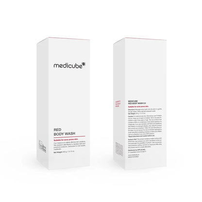 medicube Red Body Wash 14.10 Fl.oz I Low pH and Hydrating Cleanser Korean Skin Care