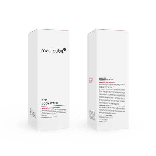 medicube Red Body Wash 14.10 Fl.oz I Low pH and Hydrating Cleanser Korean Skin Care