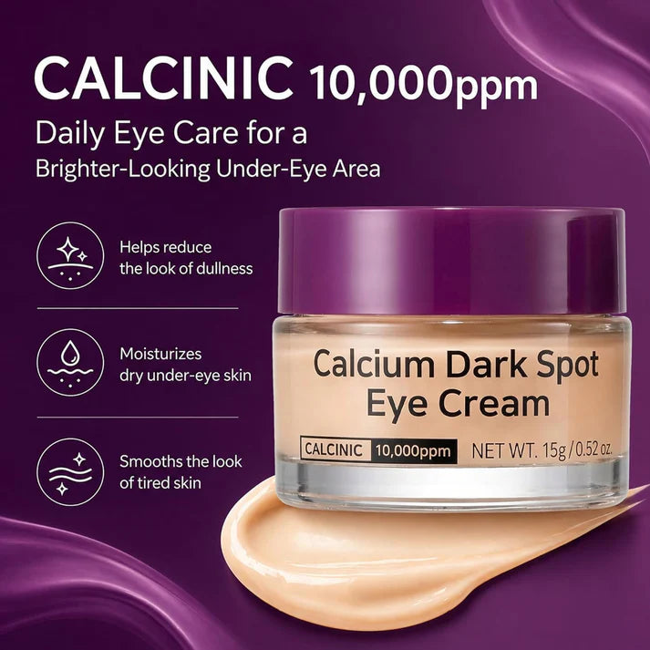 Calcium Dark Spot Eye Cream 2 Pack | Anti-Aging Eye Cream for Dark Circles