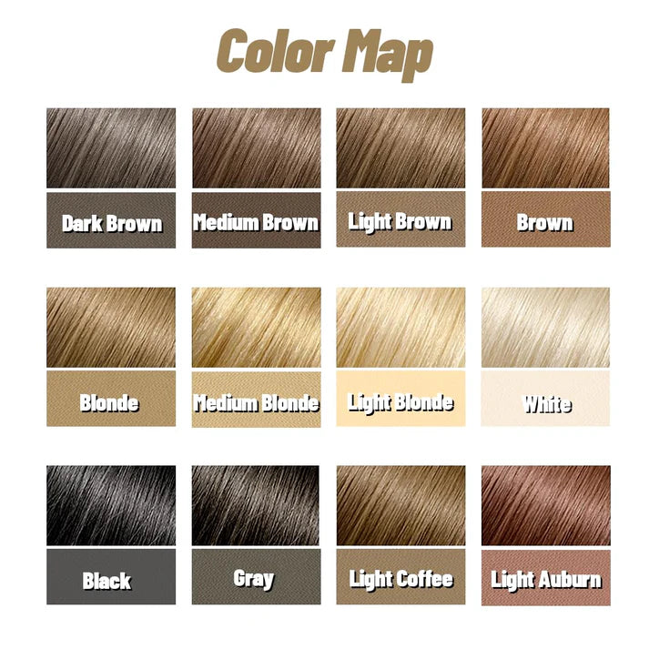 Gray Hair Concealer for Men and Women, Instantly Covers Thinning Hair and Bald Spots