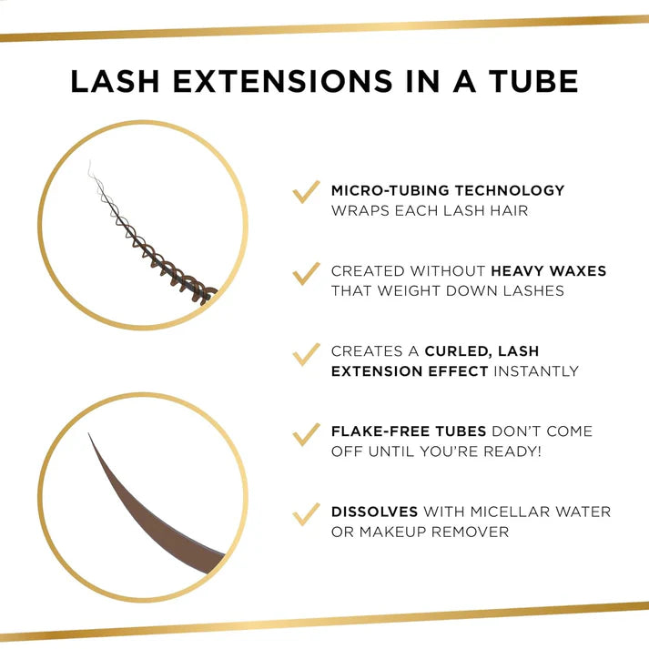 tarte tartelette tubing mascara – Lash Extensions in a Tube, Easy-to-Remove Eye Makeup