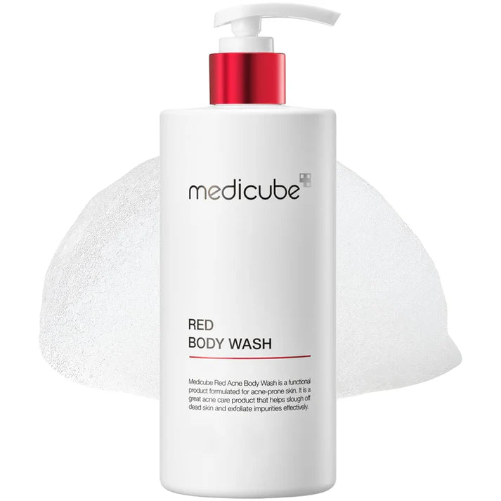 medicube Red Body Wash 14.10 Fl.oz I Low pH and Hydrating Cleanser Korean Skin Care