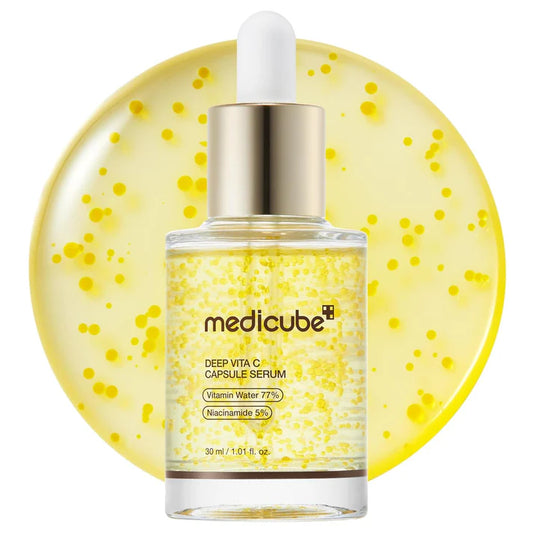 Medicube Deep Vitamin C Capsule Serum | Hydrating Vitamin C Serum for Dull & Uneven-Looking Skin