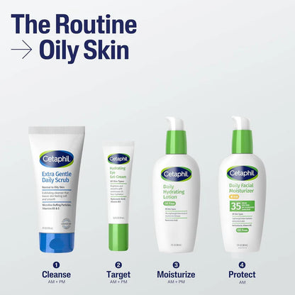 Cetaphil Exfoliating Face Wash, Extra Gentle Daily Face Scrub, Gently Exfoliates &amp; Cleanses