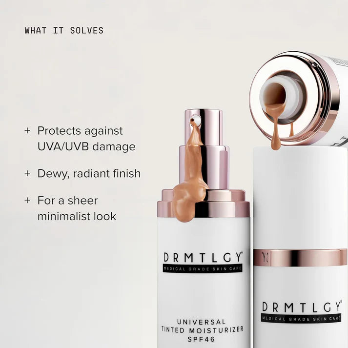 Hydrating Dewy Tinted Sunscreen for Face with Zinc Oxide & Octinoxate