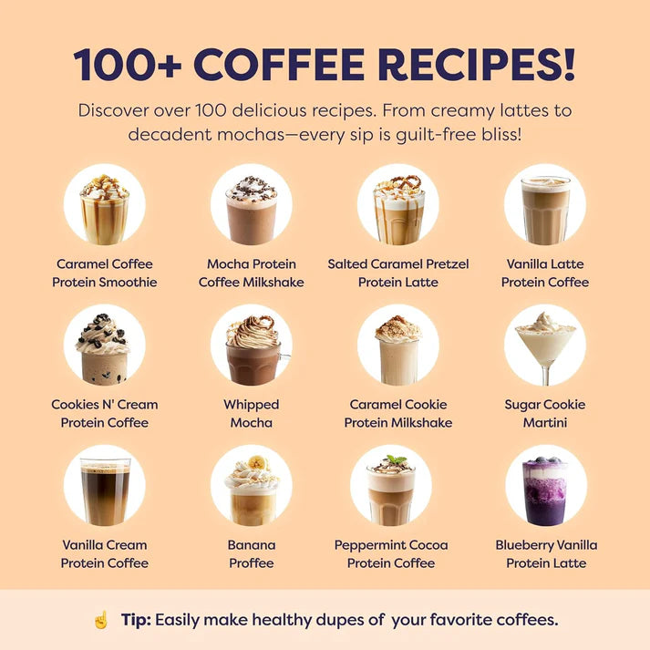 Caramel Protein Iced Coffee - Premium Whey Protein & Instant Iced Coffees