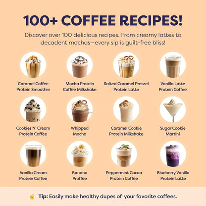Caramel Protein Iced Coffee - Premium Whey Protein & Instant Iced Coffees