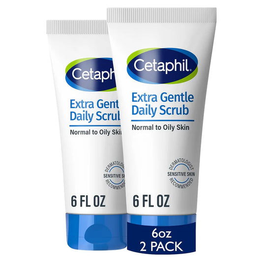 Cetaphil Exfoliating Face Wash, Extra Gentle Daily Face Scrub, Gently Exfoliates &amp; Cleanses