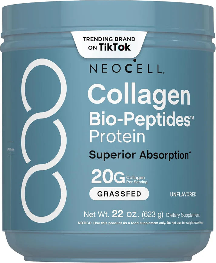 NeoCell Collagen Peptides Powder | 22oz | Super Hair, Skin, and Nails