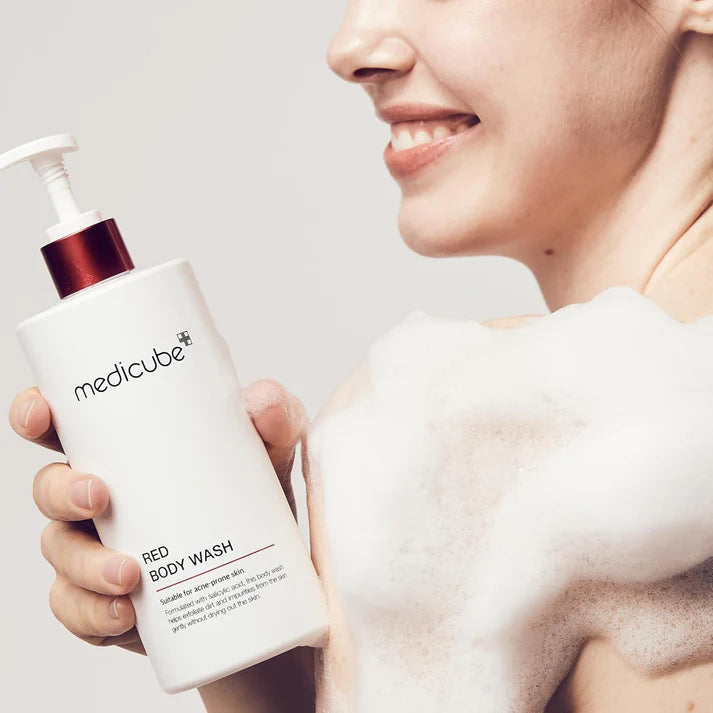 medicube Red Body Wash 14.10 Fl.oz I Low pH and Hydrating Cleanser Korean Skin Care