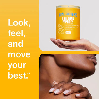 Vital Proteins Collagen Peptides Powder Vanilla - Supports Hair, Skin