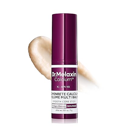 Dr.Melaxin Collagen Multi Balm Stick, Calcium & Adenosine Wrinkle Stick for Eye Neck & Face