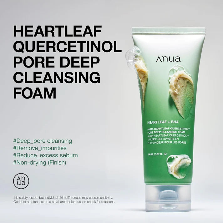 Anua 3-Step Glass Skin Beginner Set, Oil Cleanser and Face Wash with Facial Serum Set