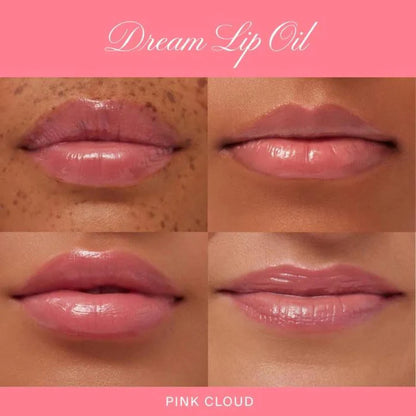 Summer Fridays Dream Lip Oil - Hydrating Tinted Lip Gloss Oil - Non-Sticky Formula with Skincare Benefits for Long-Lasting Softness