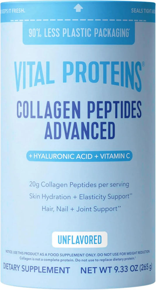Vital Proteins Collagen Peptides Powder Advanced with Hyaluronic Acid