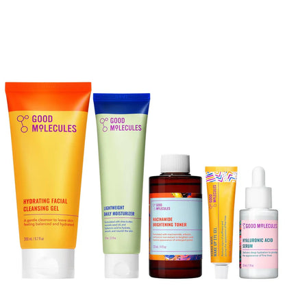 Good Molecules Daily Skincare Routine Set 5 Pieces