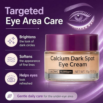 Calcium Dark Spot Eye Cream 2 Pack | Anti-Aging Eye Cream for Dark Circles