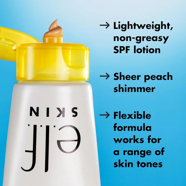SKIN Suntouchable Whoa Glow SPF 30, Face Sunscreen & Makeup Primer with Hyaluronic Acid