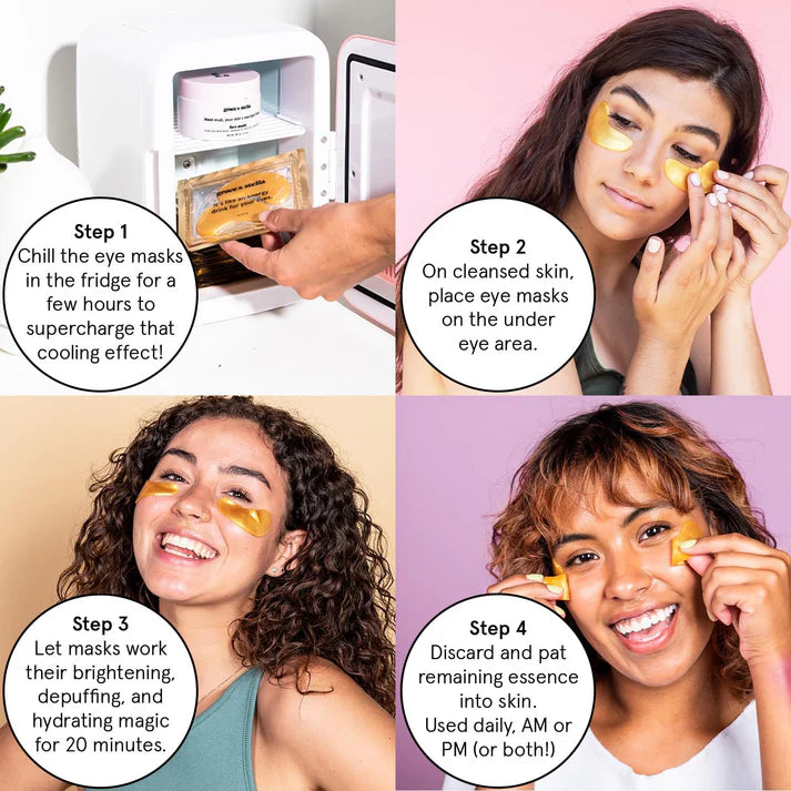Grace & stella Award Winning Under Eye Mask - Reduce Dark Circles, Puffy Eyes