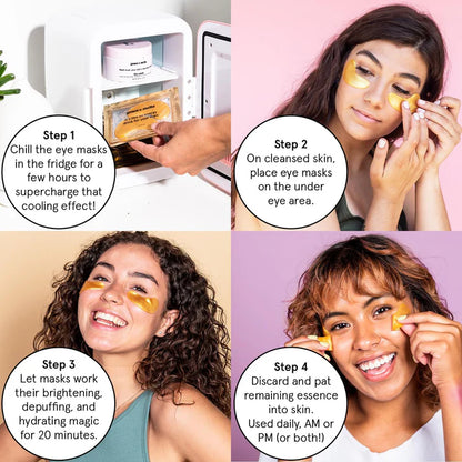 Grace & stella Award Winning Under Eye Mask - Reduce Dark Circles, Puffy Eyes