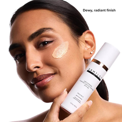 Hydrating Dewy Tinted Sunscreen for Face with Zinc Oxide & Octinoxate