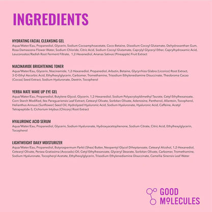 Good Molecules Daily Skincare Routine Set 5 Pieces