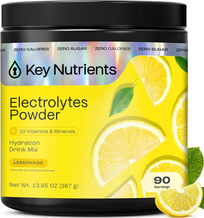 Multivitamin Electrolytes Powder No Sugar - Refreshing Lemonade Electrolyte