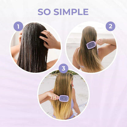 FHI Heat UNbrush Mini Detangler Brush for Pain-Free Brushing on All Wet or Dry Hair Types
