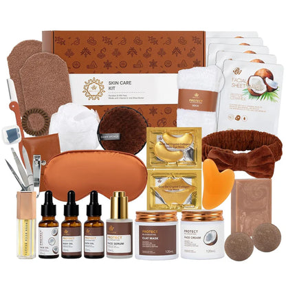 Coconut 32 Pcs Facial Skin Care Kit for Women