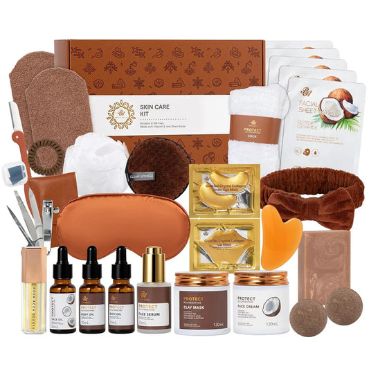 Coconut 32 Pcs Facial Skin Care Kit for Women