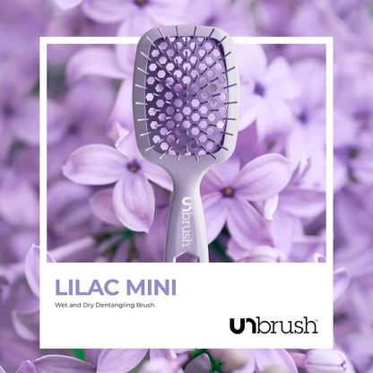 FHI Heat UNbrush Mini Detangler Brush for Pain-Free Brushing on All Wet or Dry Hair Types